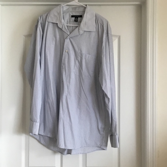 ivy crew Other - Men's Light Blue Checkered Dress Shirt